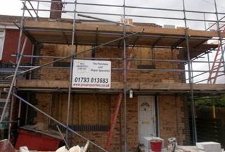 Cornish PRC House repair underway Cornish PRC House repair underway